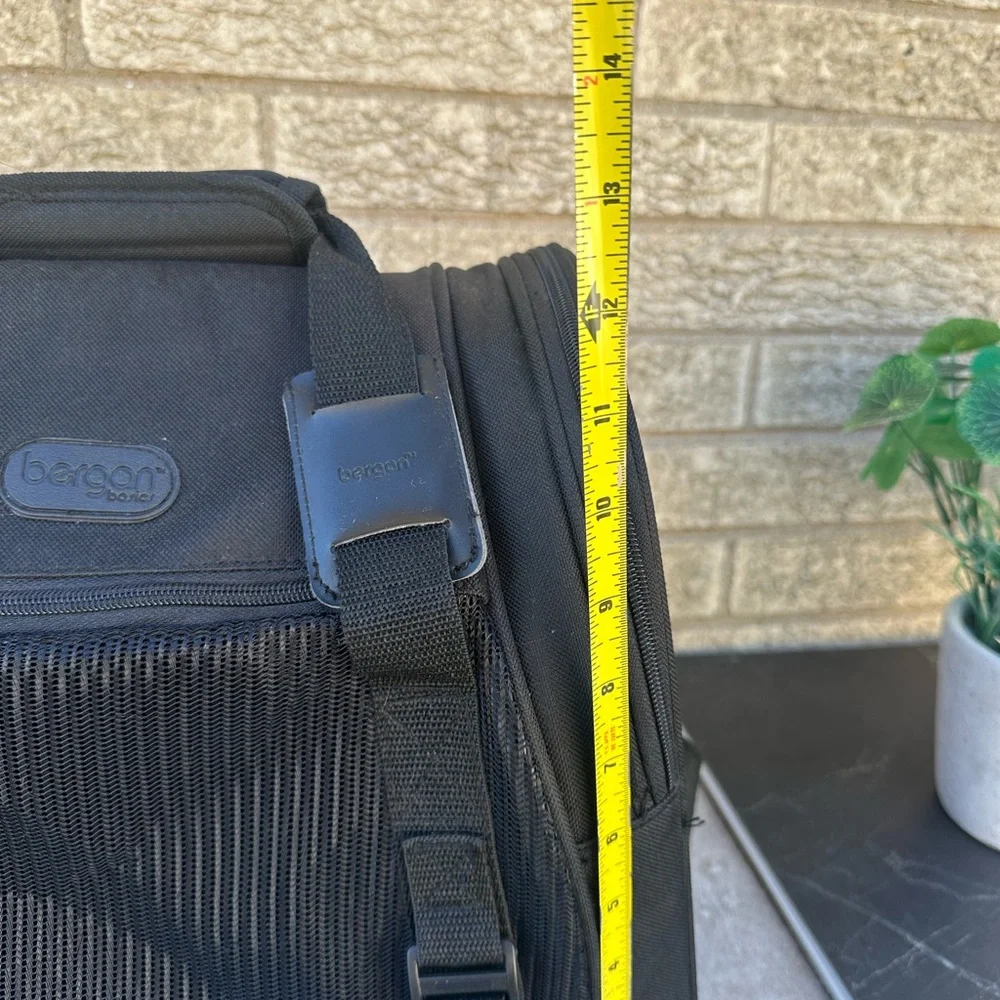 Bergan Pet Travel Safe Carrier Bag Small for Planes Cars Trips